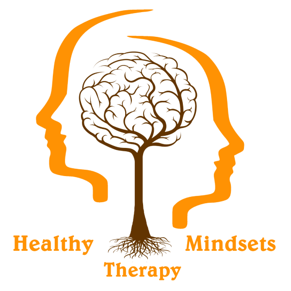 Healthy Mindsets Therapy, PLLC logo. We provide mental health services.